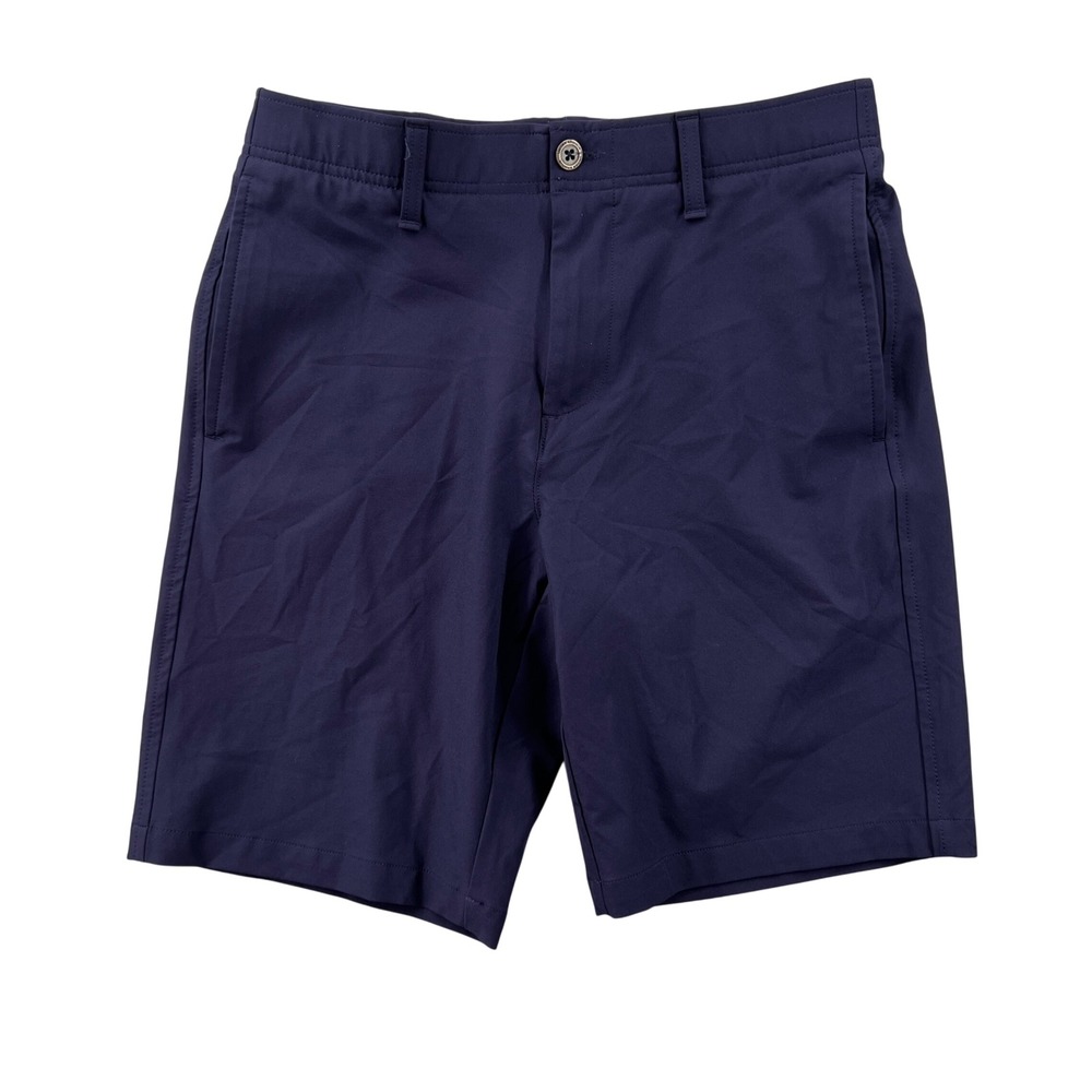 Under Armour Drive Storm Golf Shorts Men 30 Navy Performance‎ Stretch 10" Preppy